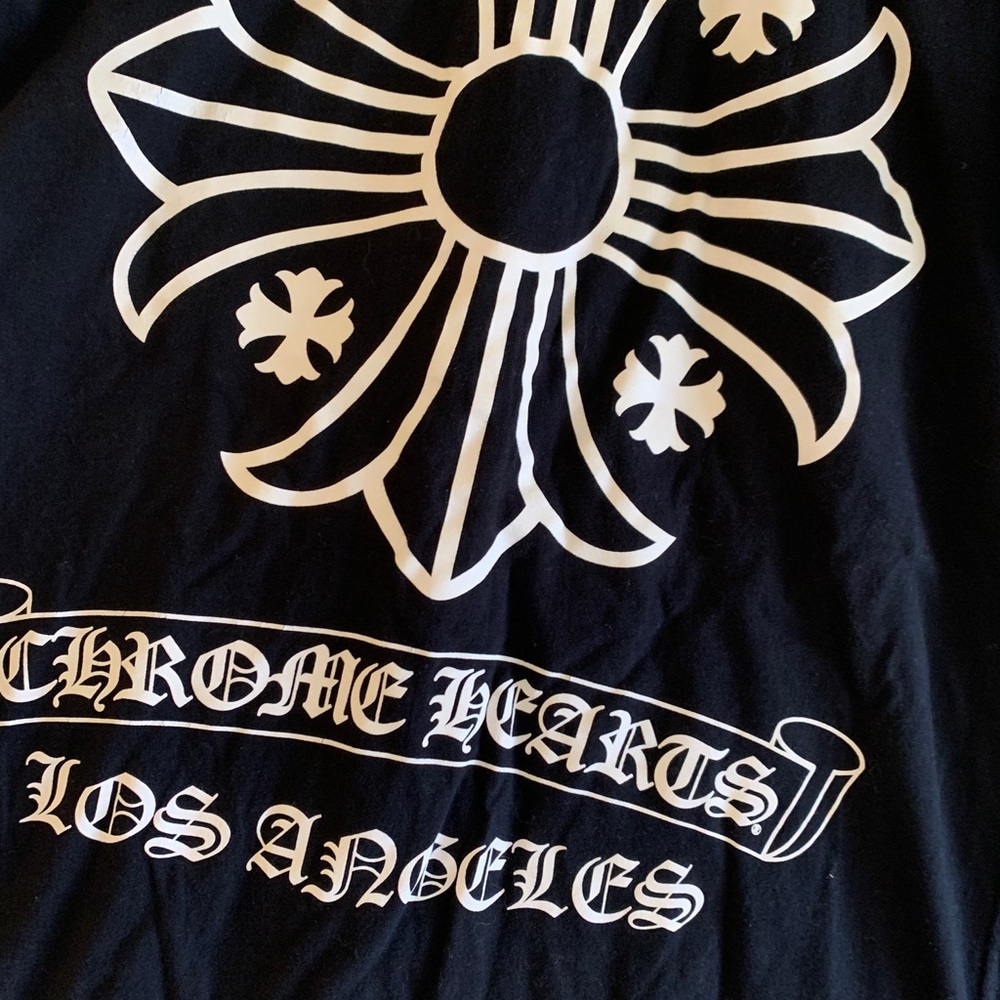 送料込【Chrome Hearts】horseshoe longTシャツ Los Angeles限定 クロムハーツ LA ホースシュー ロゴ T シャツ - SHENGLI ROAD MARKET